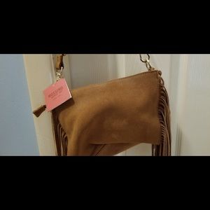 Missimo fringe cross body purse